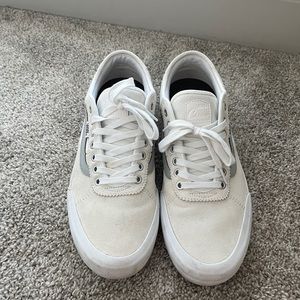 White Mens Old Skool Vans